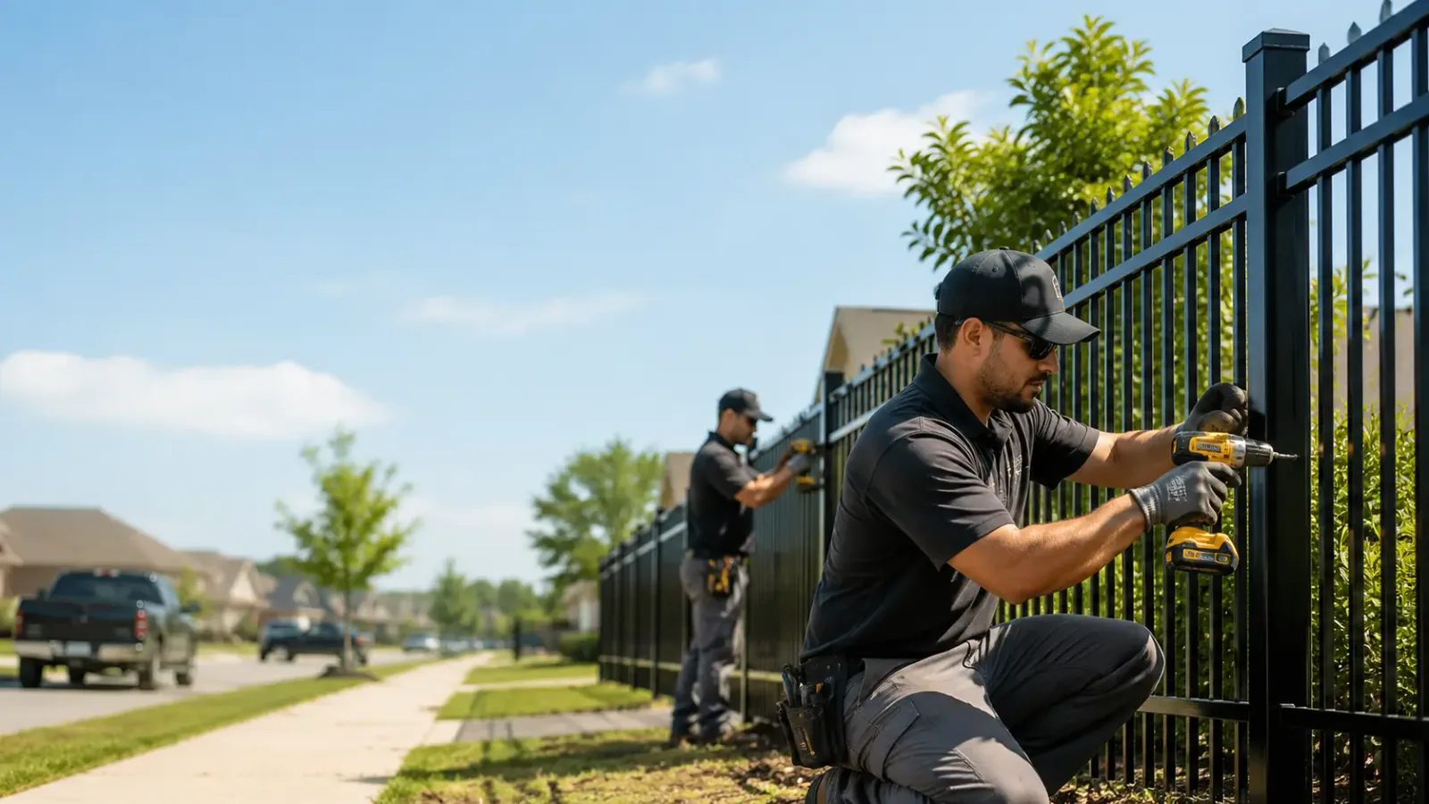 Metal Fence Installation in Shepherd, MI